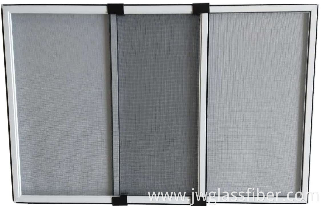 Excellent Visibility Aluminum Extensible Sliding Insect Screen Window Effective Preventing Insects